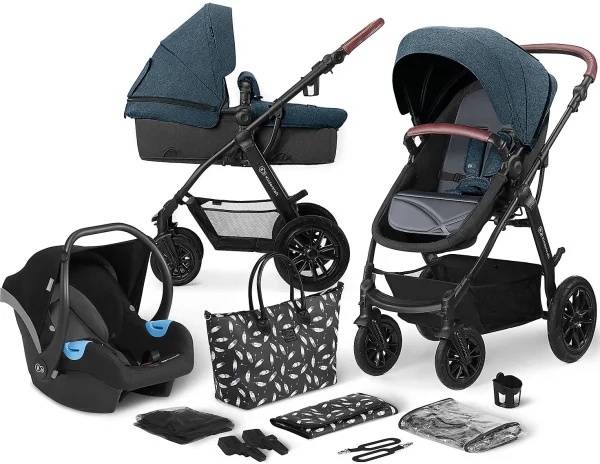 Kinderkraft Kinderwagen Xmoov, Multifunktional, 3in1, Denim 1