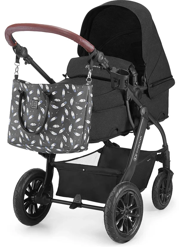 Kinderkraft Kinderwagen Xmoov, Multifunktional, 3in1, Schwarz 3