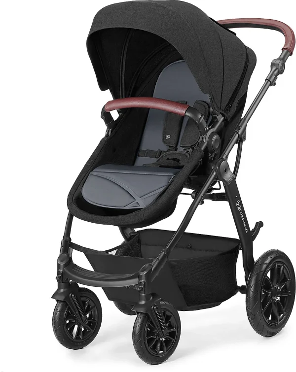 Kinderkraft Kinderwagen Xmoov, Multifunktional, 3in1, Schwarz 6