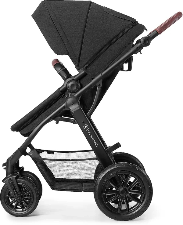 Kinderkraft Kinderwagen Xmoov, Multifunktional, 3in1, Schwarz 7