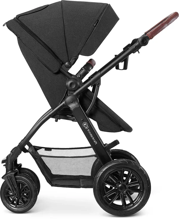 Kinderkraft Kinderwagen Xmoov, Multifunktional, 3in1, Schwarz 10