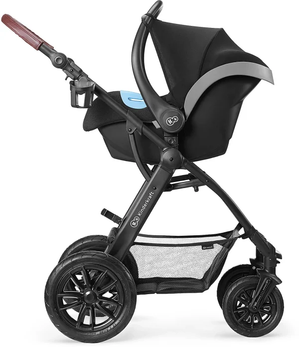 Kinderkraft Kinderwagen Xmoov, Multifunktional, 3in1, Schwarz 11