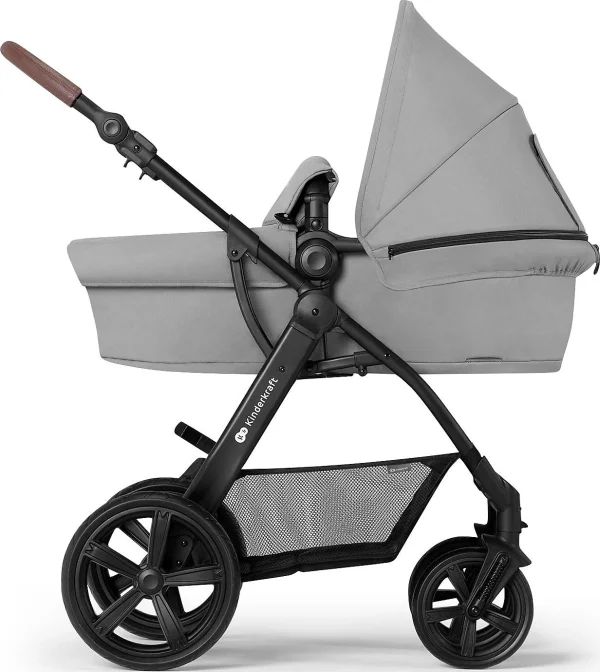 Kinderkraft Kombi Kinderwagen, 3in1 MOOV CT Gray Melange 4