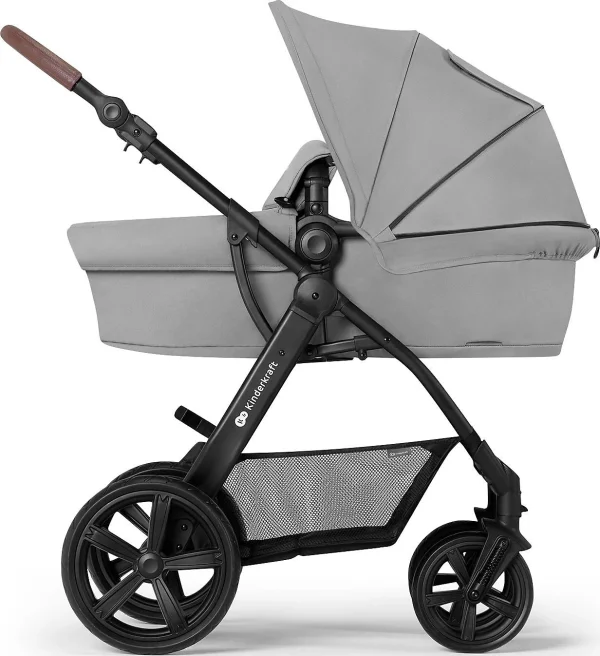 Kinderkraft Kombi Kinderwagen, 3in1 MOOV CT Gray Melange 5