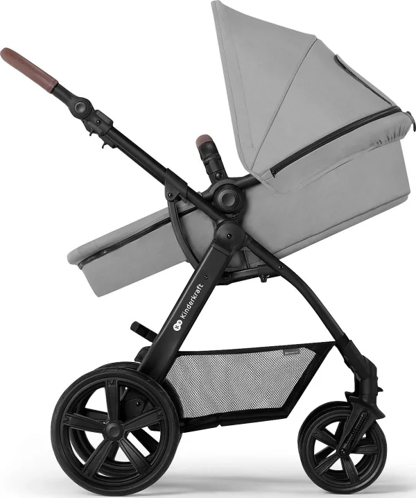 Kinderkraft Kombi Kinderwagen, 3in1 MOOV CT Gray Melange 7