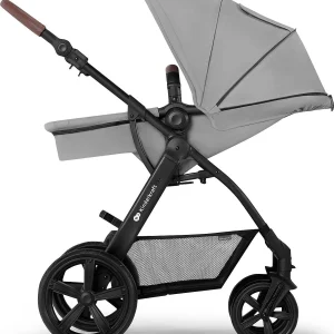 Kinderkraft Kombi Kinderwagen, 3in1 MOOV CT Gray Melange 24