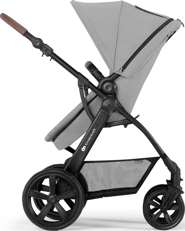 Kinderkraft Kombi Kinderwagen, 3in1 MOOV CT Gray Melange 9