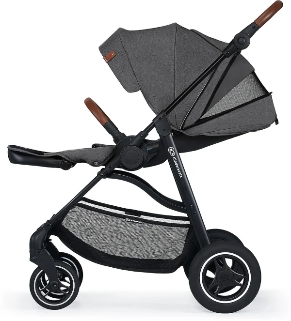 Kinderkraft Kombi-Kinderwagen ALL ROAD, Grau 7