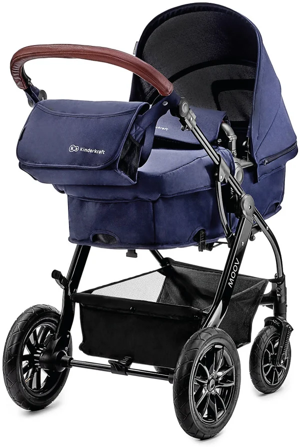 Kinderkraft Kombi Kinderwagen Moov, 3in1, Dunkelblau 3