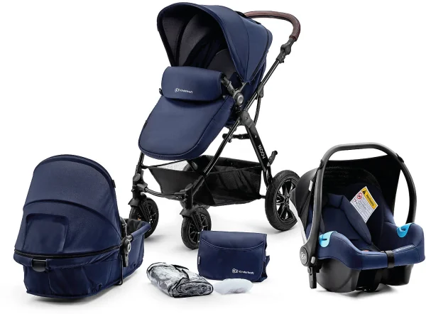 Kinderkraft Kombi Kinderwagen Moov, 3in1, Dunkelblau 1