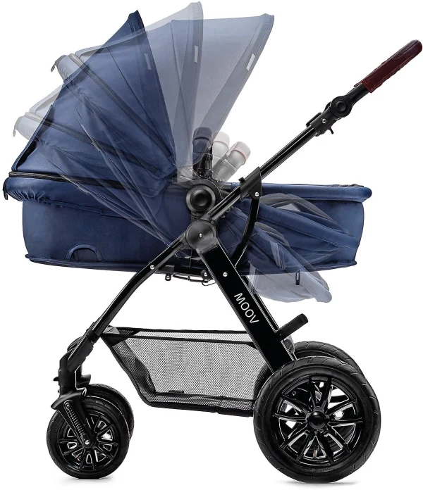 Kinderkraft Kombi Kinderwagen Moov, 3in1, Dunkelblau 9