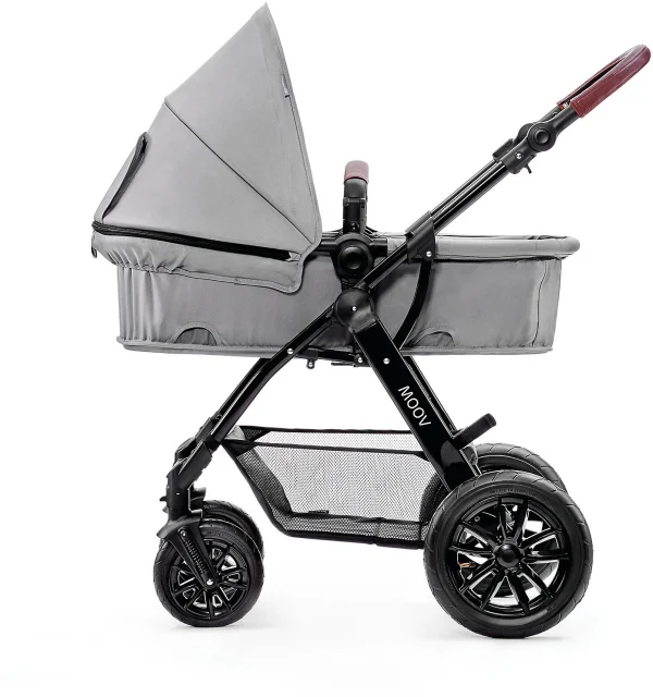 Kinderkraft Kombi Kinderwagen Moov, 3in1, Hellgrau 4