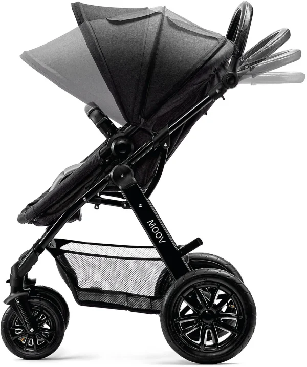 Kinderkraft Kombi Kinderwagen Moov, 3in1, Schwarz 10