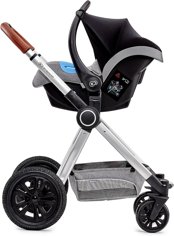 Kinderkraft Kombi Kinderwagen Veo, 3in1, Grey 11