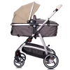 Lalalux Kinderwagen ” Babyboomer ” In Beige/dunkelgrau 34