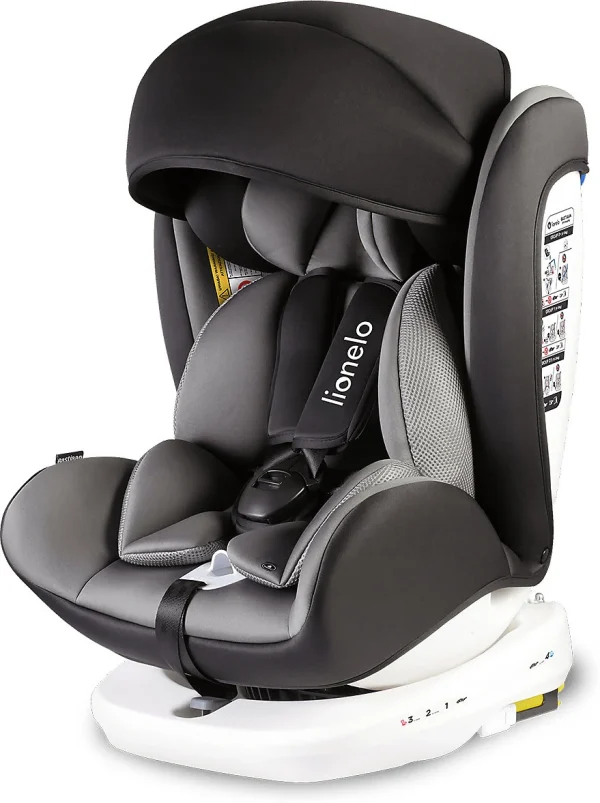 Lionelo Autokindersitz BASTIAAN GREY 4