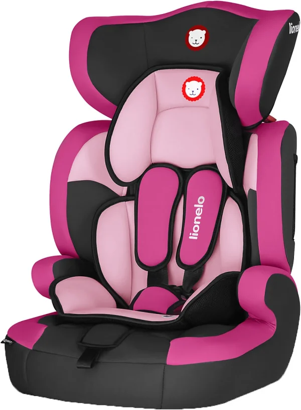 Lionelo Autokindersitz LEVI ONE CANDY PINK 1