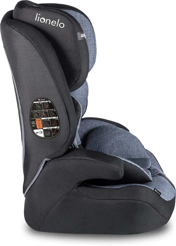 Lionelo Autokindersitz NICO BLACK 4