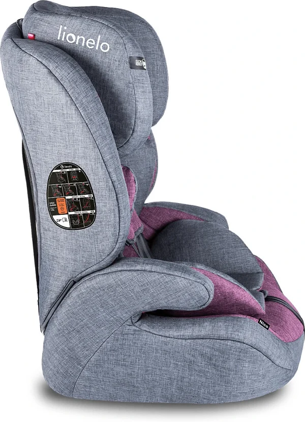 Lionelo Autokindersitz NICO VIOLET 4