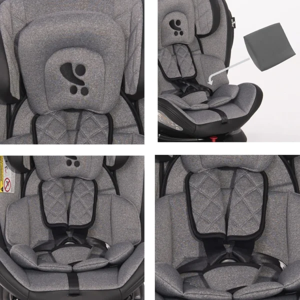 Lorelli Kindersitz Aviator SPS Isofix Gruppe 0+/1/2/3 In Blau 4