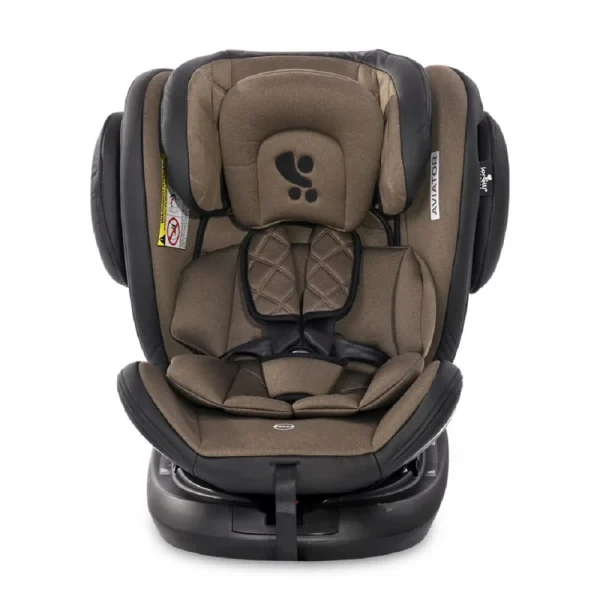 Lorelli Kindersitz Aviator SPS Isofix Gruppe 0+/1/2/3 In Braun 3