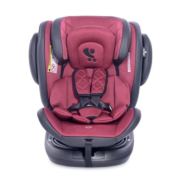 Lorelli Kindersitz Aviator SPS Isofix Gruppe 0+/1/2/3 In Rot 3