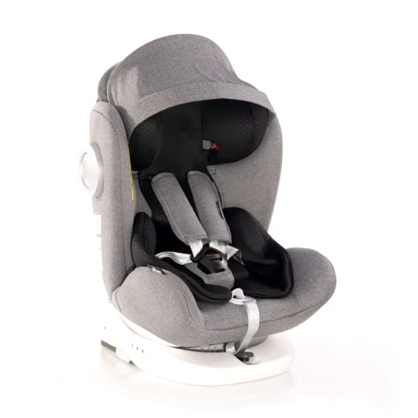 Lorelli Kindersitz Lusso, SPS, Isofix, Gruppe 0+/1/2/3 In Grau 3