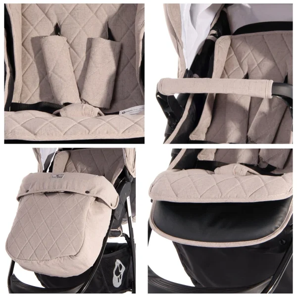 Lorelli Kinderwagen Buggy Daisy In Grau 5