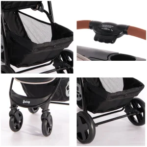 Lorelli Kinderwagen Buggy Daisy In Grau 15