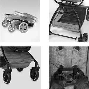 Lorelli Kinderwagen SPORT In Rot 10