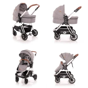 Lorelli Kombikinderwagen Angel 3 In 1 In Grau 13