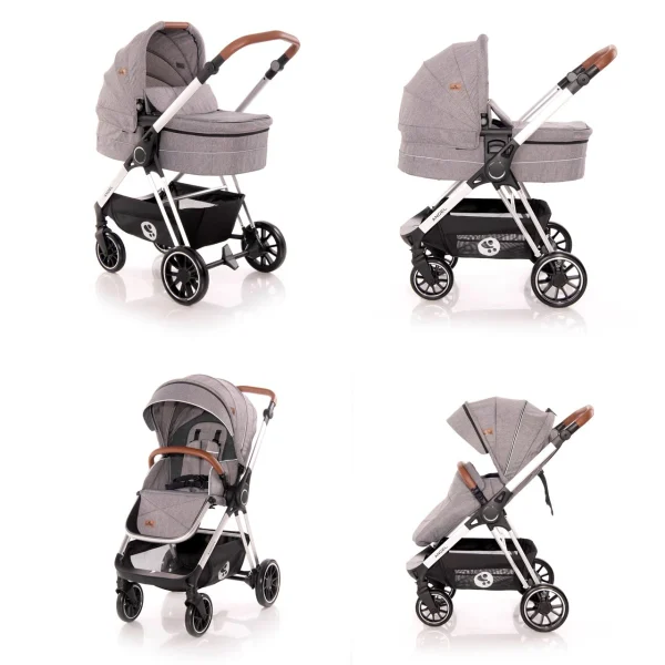 Lorelli Kombikinderwagen Angel 3 In 1 In Grau 4