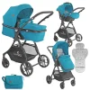 Lorelli Kombikinderwagen Starlight 3 In 1 In Blau 17