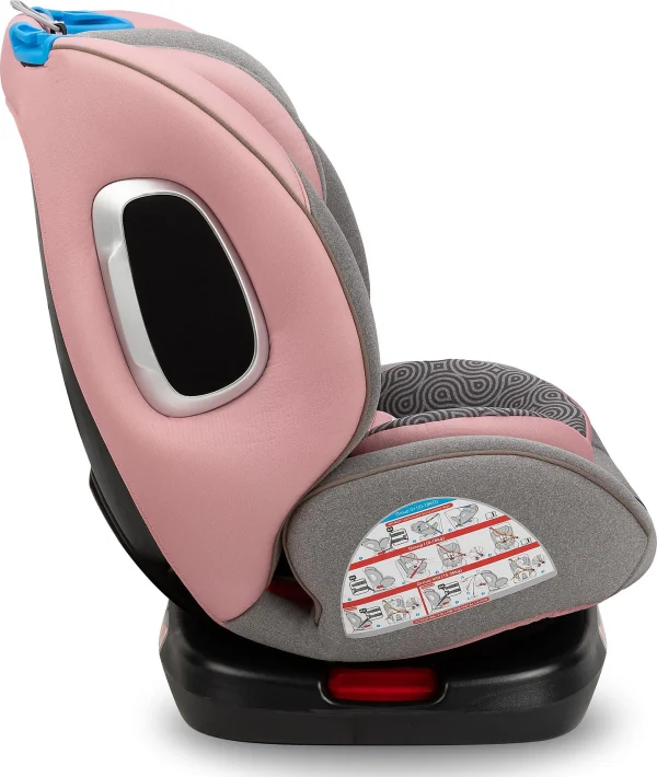 Momi Autositz TORDI 360 Rosa 9