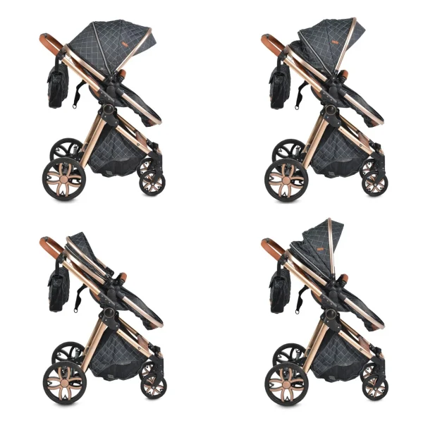 Moni Kinderwagen Alma In Grau 6