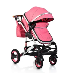 Moni Kinderwagen Gala In Rosa 10