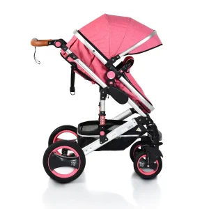 Moni Kinderwagen Gala In Rosa 12