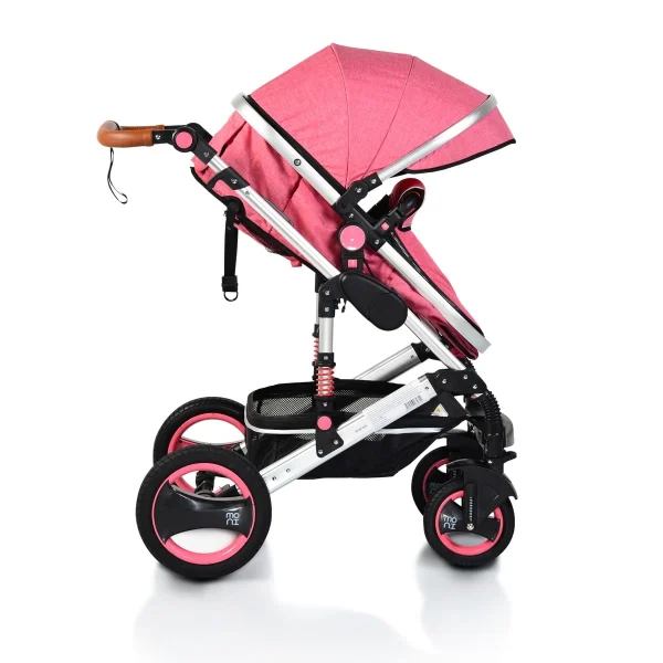 Moni Kinderwagen Gala In Rosa 4