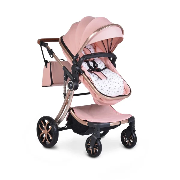 Moni Kinderwagen Polly 3 In 1 In Rosa 1