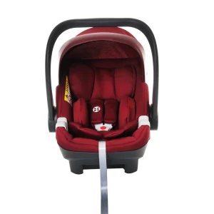 Osann Babyschale Maple, I-Size, Ab Geburt Bis 15 Monaten Babyblume – Rot 12