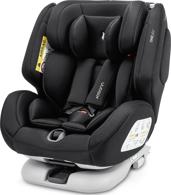 Osann Kinderautositz One360 – All Black 1