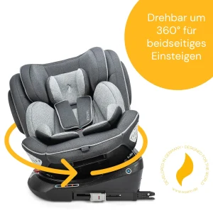 Osann Kindersitz “Eno360” In Dark Grey Melange – Gruppe 0+/1/2/3 14