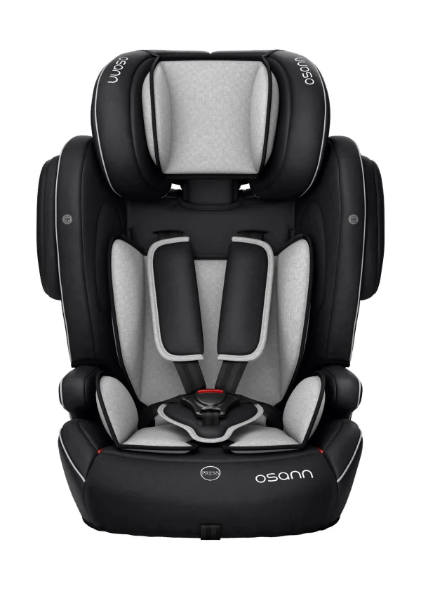 Osann Kindersitz “Flux Isofix” In Grey Melange – Gruppe 1/2/3 3