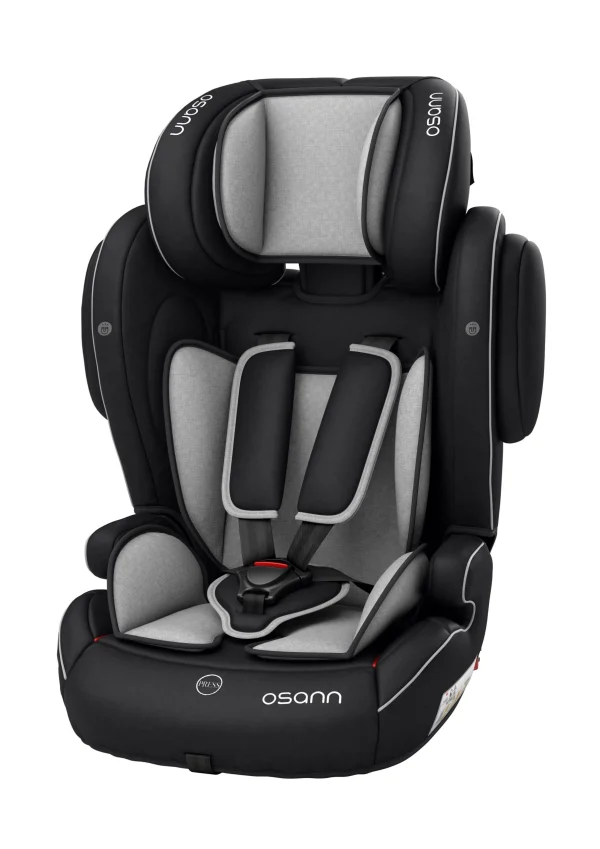 Osann Kindersitz “Flux Isofix” In Grey Melange – Gruppe 1/2/3 1