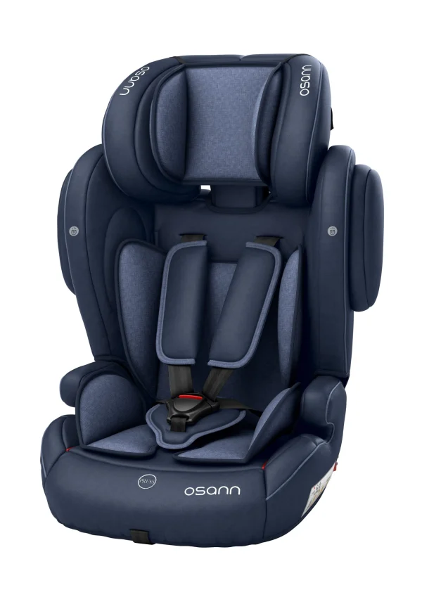 Osann Kindersitz “Flux Isofix” In Navy Melange – Gruppe 1/2/3 1