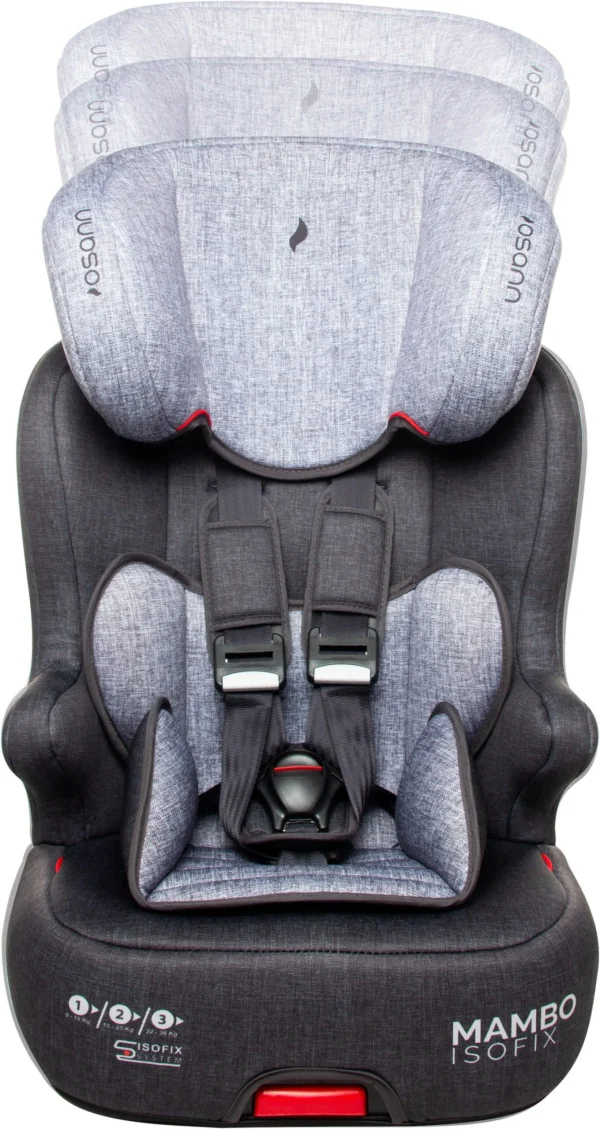 Osann Kindersitz “Mambo Isofix” In Black Melange – Gruppe 1/2/3 6