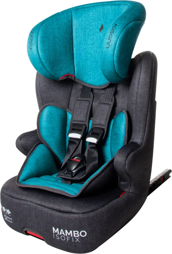 Osann Kindersitz “Mambo Isofix” In Blue Melange – Gruppe 1/2/3 1