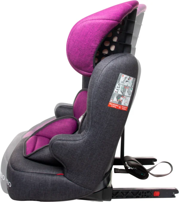 Osann Kindersitz “Mambo Isofix” In Purple Melange – Gruppe 1/2/3 3