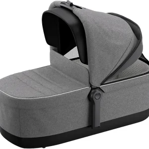 Thule Sleek + Bassinet, Stadtbuggy Mit Kinderkörbchen, Grey Melange 20