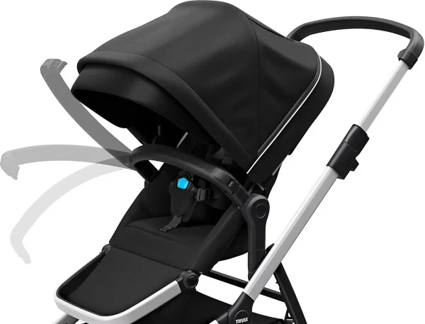 Thule Sleek, Stadtbuggy, Midnight Black 5